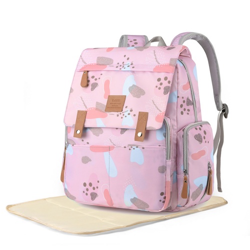 Factory Printed Diaper Backpack Spacious Maternity Bag for Moms