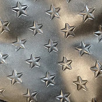 embossing buyer's pattern on fabric