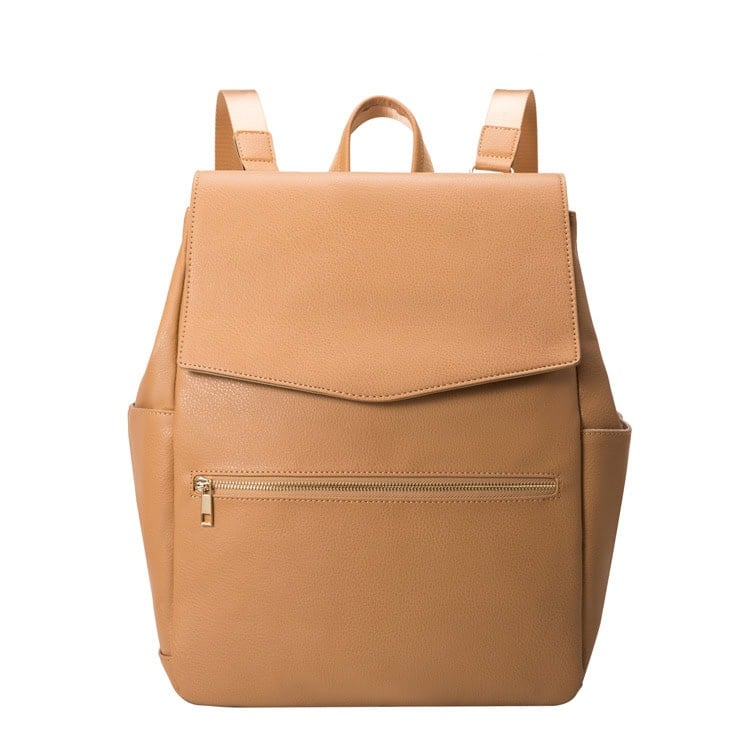 Waterproof Leather Backpack for Travel Diaper Bag Wholesaler