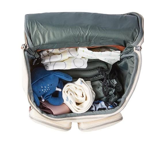 Diaper Bag with Diaper Pad and Extended Shoulder Strap Backpack Baby Care Solid