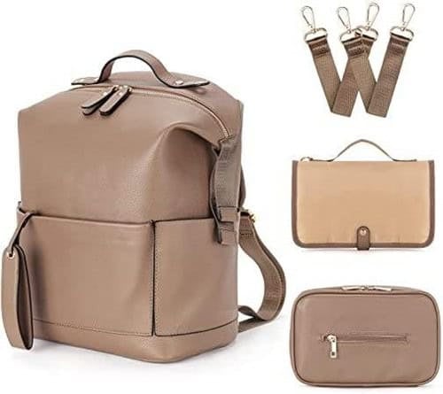 Multi-functional Bag with Spacious Capacity and Matching Changing Mat