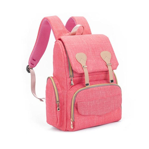 Custom Pink Diaper Bag with Wet Bags Nappy Bag Manufacturer