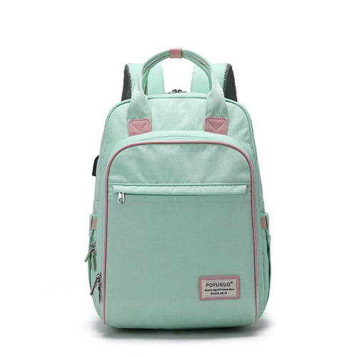 custom nylon diaper bag backpack