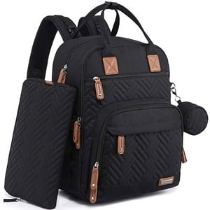 Unisex Bags Waterproof Travel Backpack with Diaper Pouch
