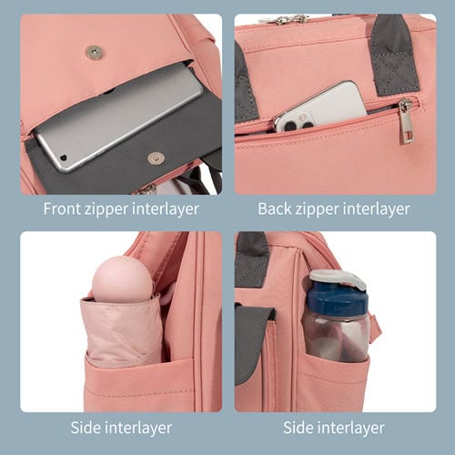 Lequeen Mini Diaper Bag Breast Pump Bag for Working Moms 9 2023070609101542 2