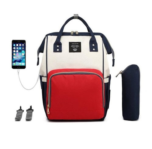 LEQUEEN 3PCS Waterproof Backpack Oxford Diaper Bag Supplier