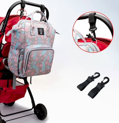 Wholesale New Style Printed Oxford Large Capacity baby diaper bags