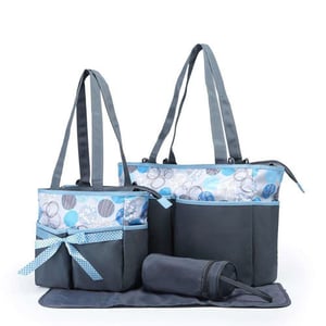 4PCS Multi-functional Printed Diaper Bag Set Bag Supplier