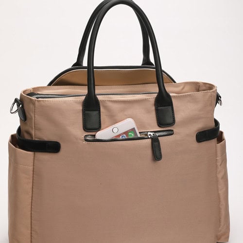 Portable Bag Multifunctional Layered Pockets Housewife Bag 5 OEM pu waterproof Handheld Diaper bag producer