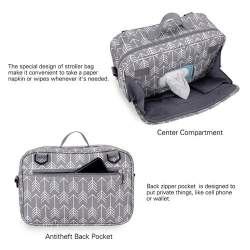 Arrow Print Baby Stroller Organizer Storage Bag Manufacturer 12 2023072705054255 2