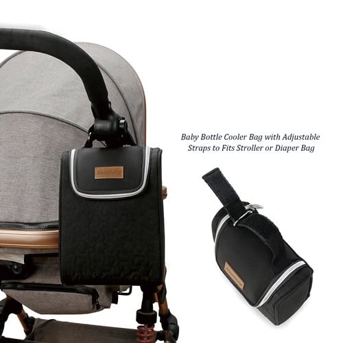 Embroidered Baby Bottle Cooler Bag Waterproof Oxford Fabric 11 Embroidered Baby Bottle Cooler Bag
