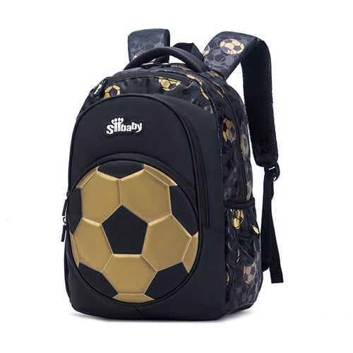 Oxford Football Print Backpack Children’s School Bag 7 Oxford Football Print Backpack