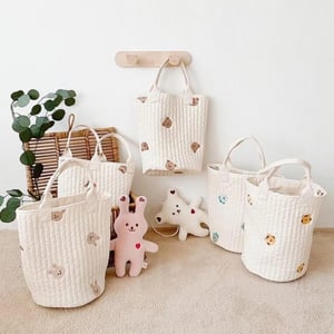 New Quilted Embroidered Stroller Bag Tote Bag Wholesaler