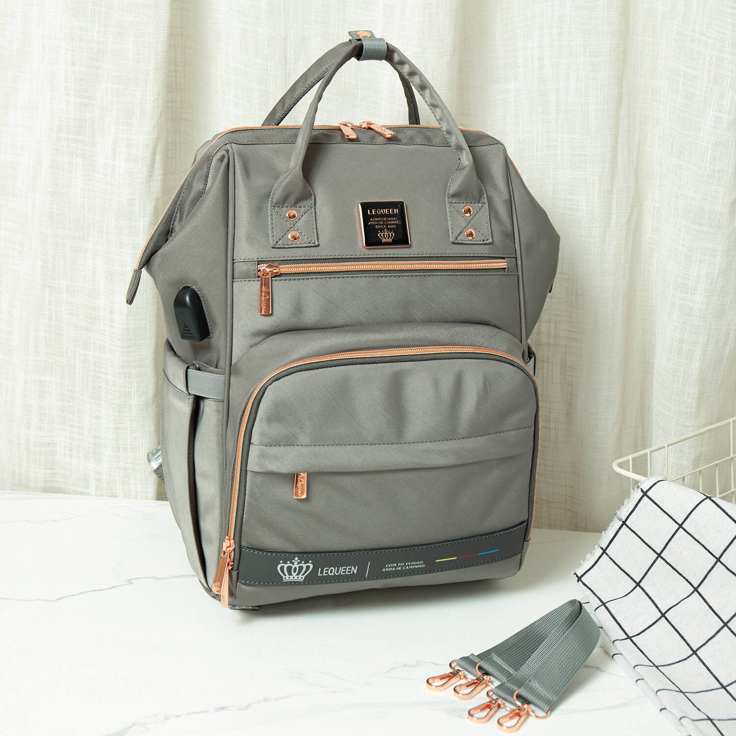 how big diaper bag