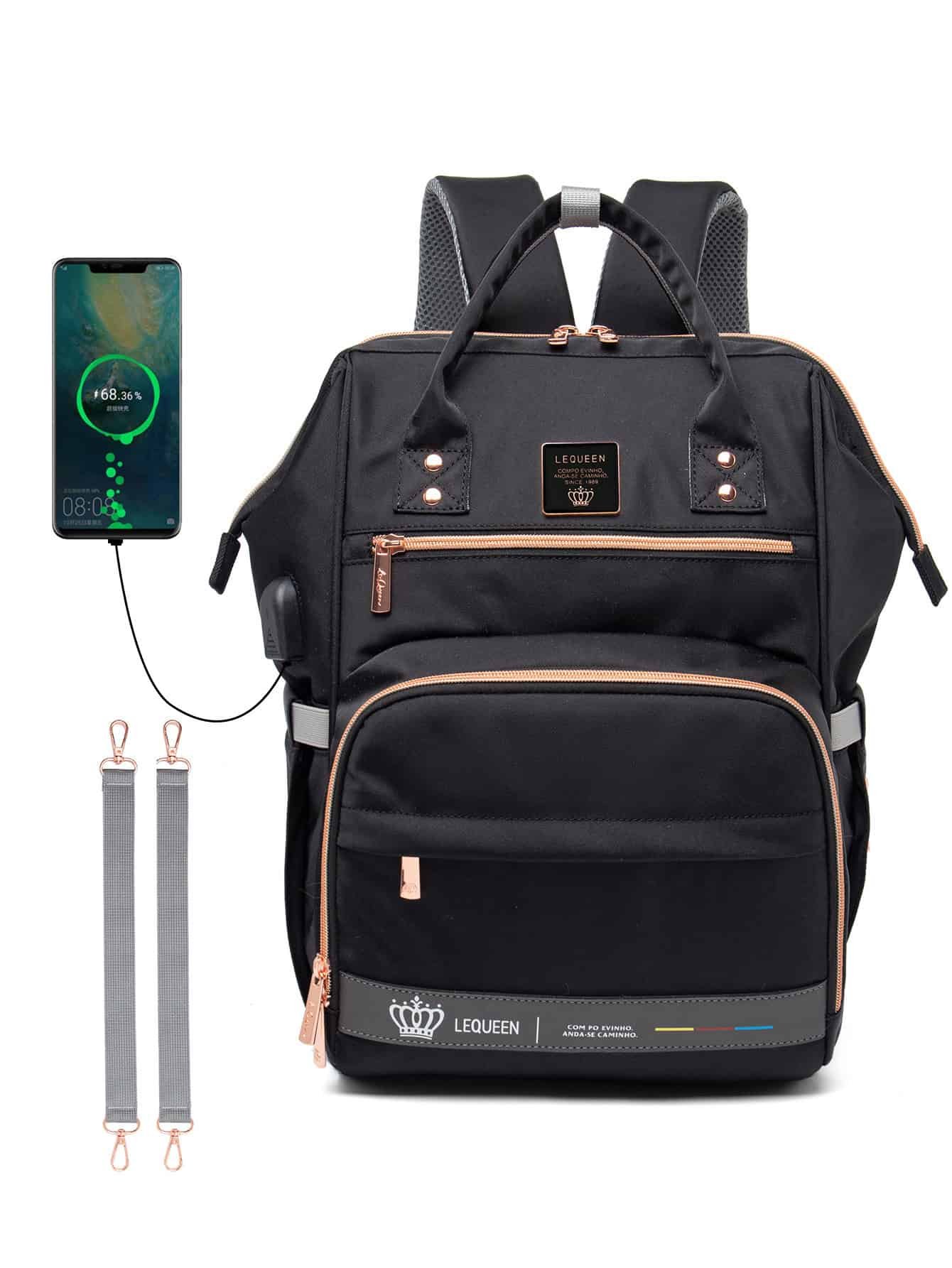 Baby Essentials Lequeen Diaper Backpack Waterproof Mom Bag 9 Baby Essentials Lequeen Diaper Backpack Waterproof Mom Bag