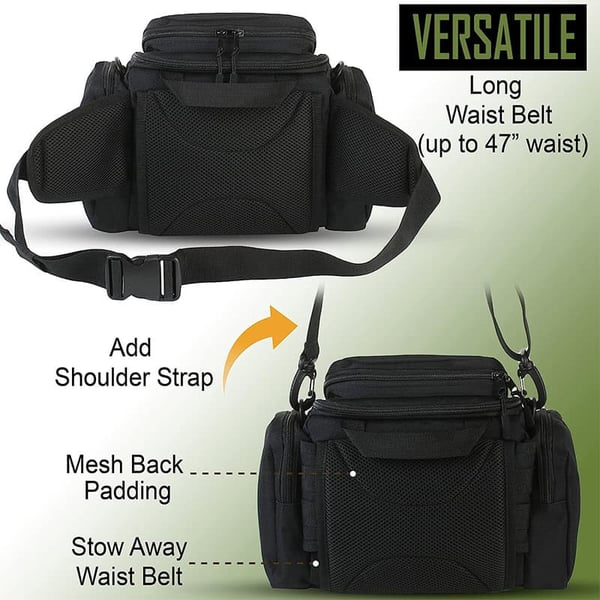 Waterproof Diaper Waist Bag Portable Stroller Nappy Bag 5 Waterproof Diaper Waist Bag Portable Stroller Nappy Bag - Image 4