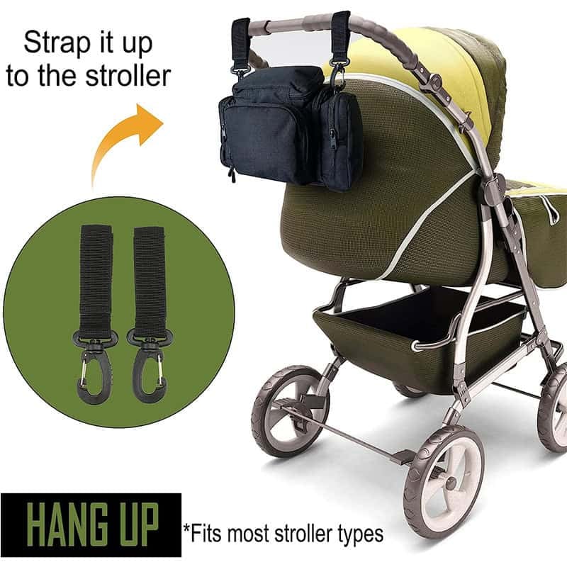 Waterproof Diaper Waist Bag Portable Stroller Nappy Bag 12 Waterproof waist bag/waist bag toddler diaper bag
