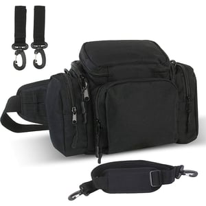 Waterproof Diaper Waist Bag Portable Stroller Nappy Bag