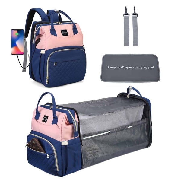 Lequeen Foldable Diaper Bag Bed wholesale bag manufacturers 8 Lequeen Foldable Diaper Bag Bed wholesale bag manufacturers - Image 7