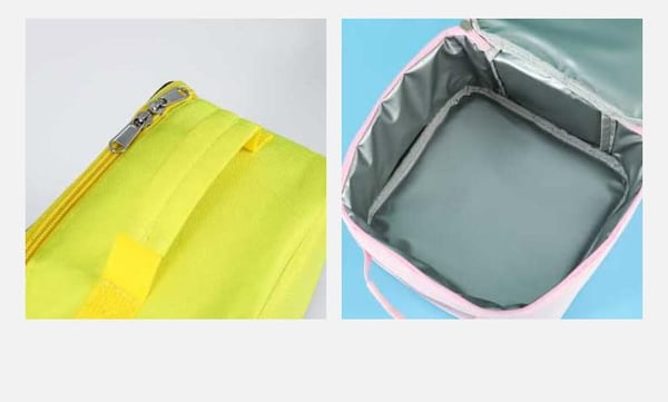 3-Piece Thermal Tableware Set Cartoon School Essentials - Image 5