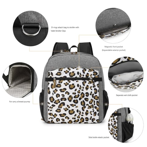 Breast Pump Backpack - Diaper Bag Backpack for Outdoor Travel