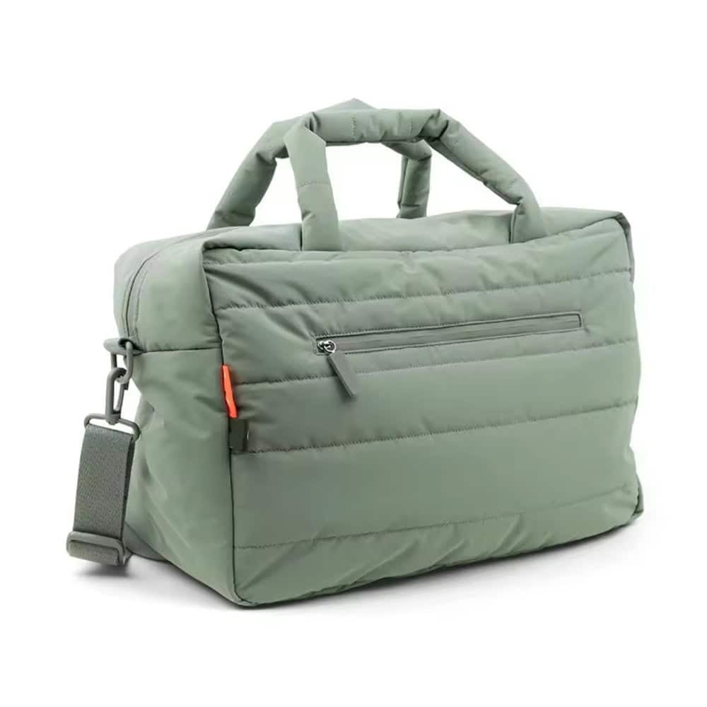 a cotton diaper bag