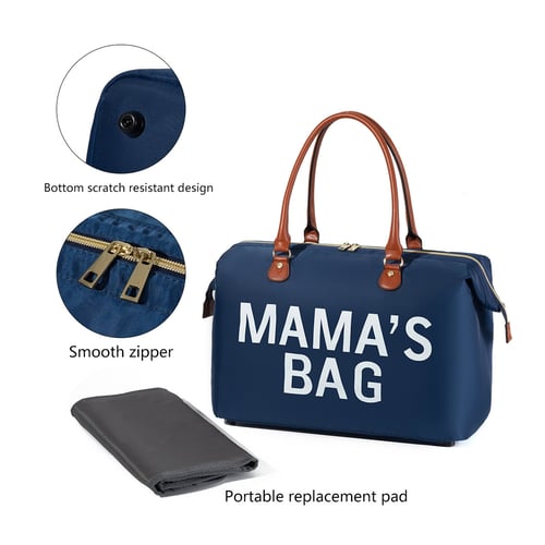 Lequeen tote diaper bag with changing pad 3 colors in stock 11 details for lequeen diaper bag