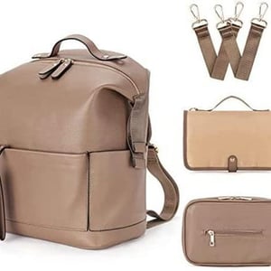 Multi-functional Bag with Spacious Capacity and Changing Mat