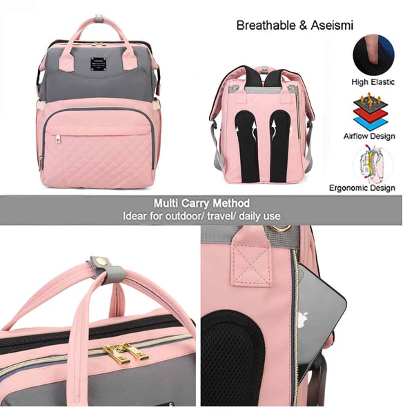 Lequeen Foldable Diaper Bag Bed wholesale bag manufacturers 5 Lequeen Foldable Diaper Bag Bed wholesale bag manufacturers - Image 4