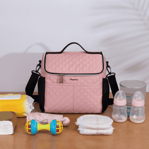 LEQUEEN Diaper Bag Single Shoulder Crossbody Style 10 LEQUEEN Diaper Bag Single Shoulder Crossbody Style