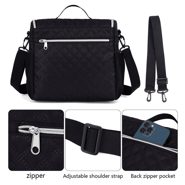 LEQUEEN Diaper Bag Single Shoulder Crossbody Style 5 LEQUEEN Diaper Bag Single Shoulder Crossbody Style - Image 4