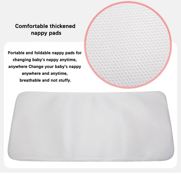 Large Baby Diaper Bag Bed - the must have Baby Essentials 5 Large Baby Diaper Bag Bed - the must have Baby Essentials - Image 4