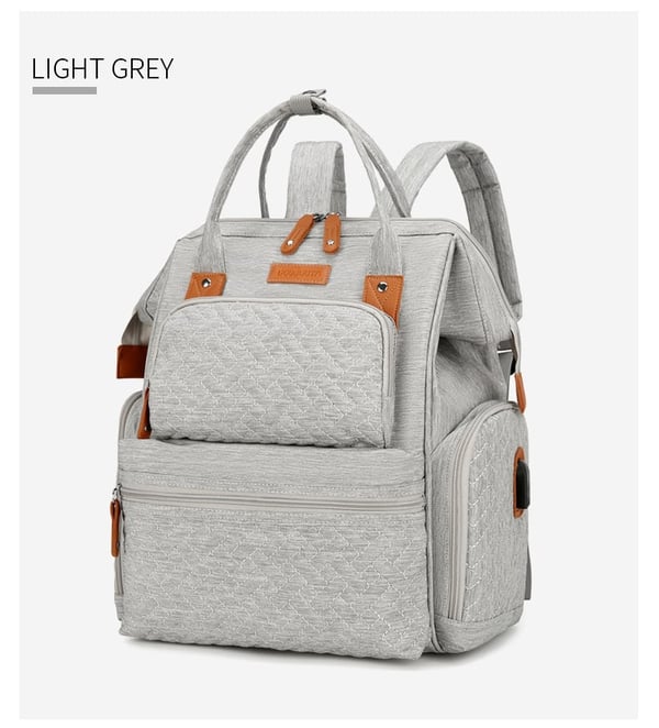 Large Capacity Travel Backpack for Newborn with USB 14 Large Capacity Travel Backpack for Newborn with USB - Image 13