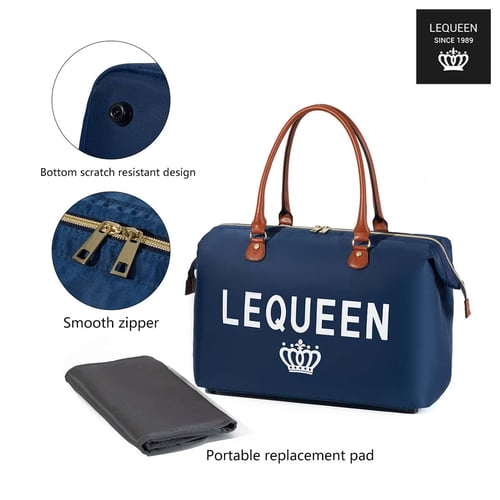 LEQUEEN Hospital Delivery Tote Bag Baby Diaper Bag 10 LEQUEEN Baby Diaper Tote Bag