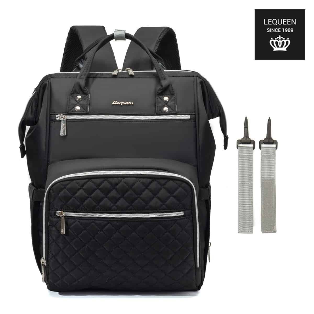 LEQUEEN Diaper Backpack Multi-Functional Design for Parents