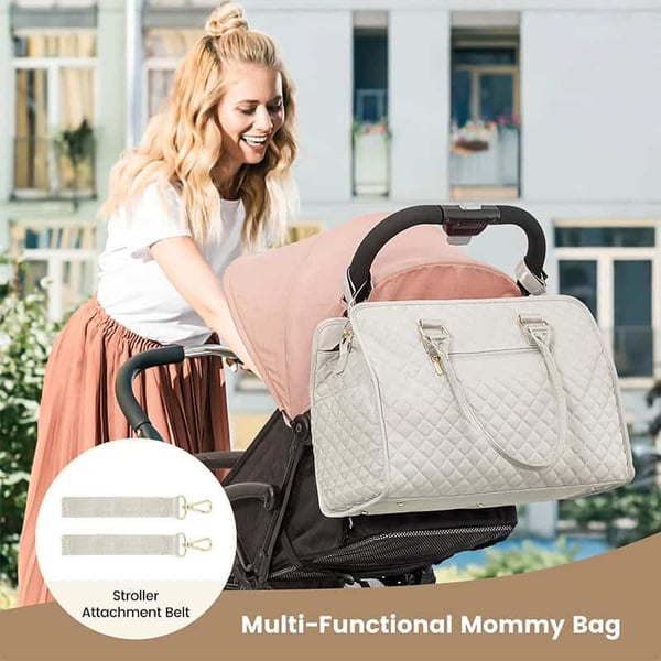 Diaper Bag Tote Bag With Large Capacity For Mommy 6 Diaper Bag Tote Bag With Large Capacity For Mommy - Image 5