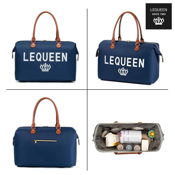 LEQUEEN Hospital Delivery Tote Bag Baby Diaper Bag 6 LEQUEEN Hospital Delivery Tote Bag Baby Diaper Bag - Image 5
