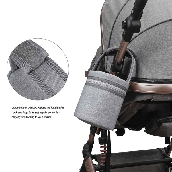 Neoprene Baby Bottle Cooler Bag Bottle Storage Bag Handbag - Image 4