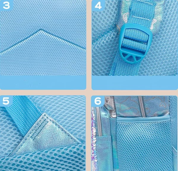 Colorful Waterproof School Bag Student Backpack - Image 4
