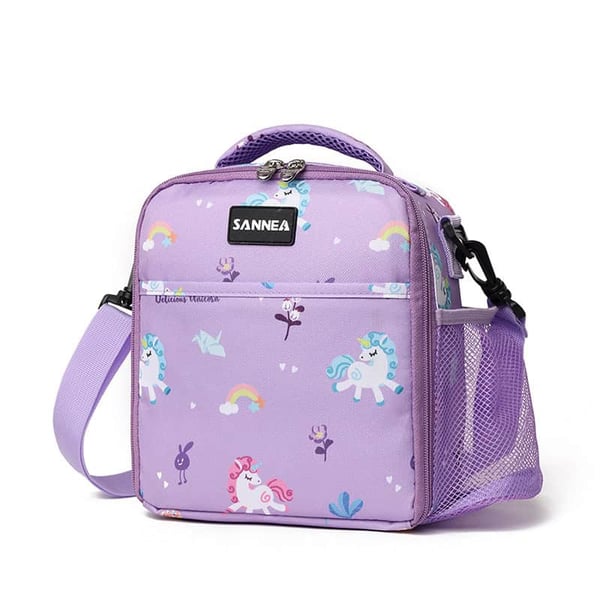 SANNE Oxford Lunch Bag With Portable Large Side Pocket - Image 7