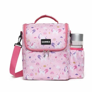 SANNE Oxford Lunch Bag With Portable Large Side Pocket
