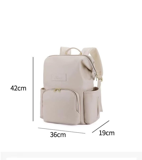 Qualited PU Maternal Bag Large Capacity Backpack - Image 8