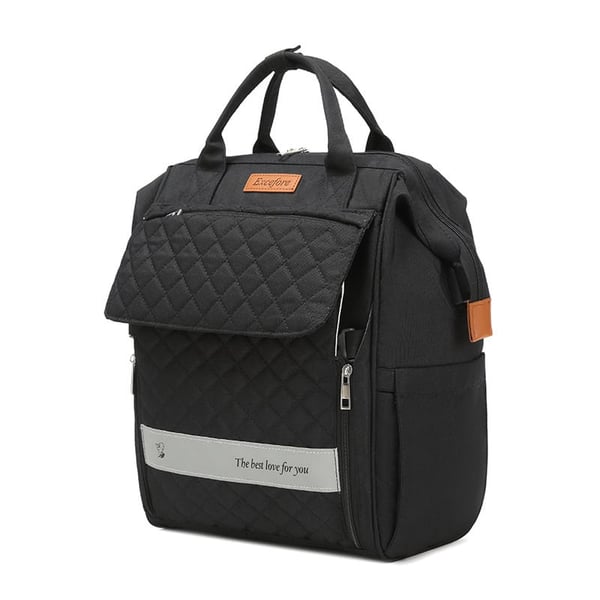 Waterproof Oxford Diaper Bag with Portable Baby Seat - Image 12