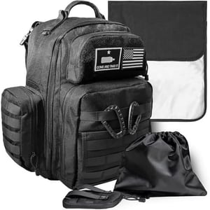 Dad Diaper Bag Waterproof Outdoor Adventure Backpack