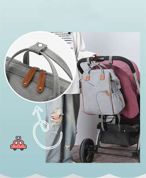 Special Diaper Bag Large Travelling Suitcase Backpack - Image 5