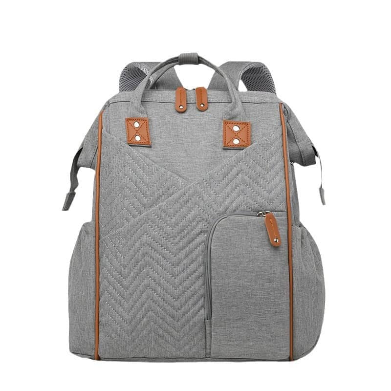 819949694295-grey diaper bag