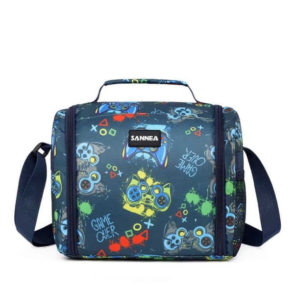 Cartoon Cooler Bag Double-headed Zipper Large-opening Design - Image 10