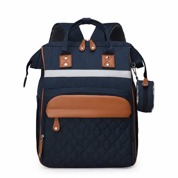 Diaper Backpack with Small Pacifier Bag & Reflective Strip 15 Diaper Backpack with Small Pacifier Bag & Reflective Strip - Image 14