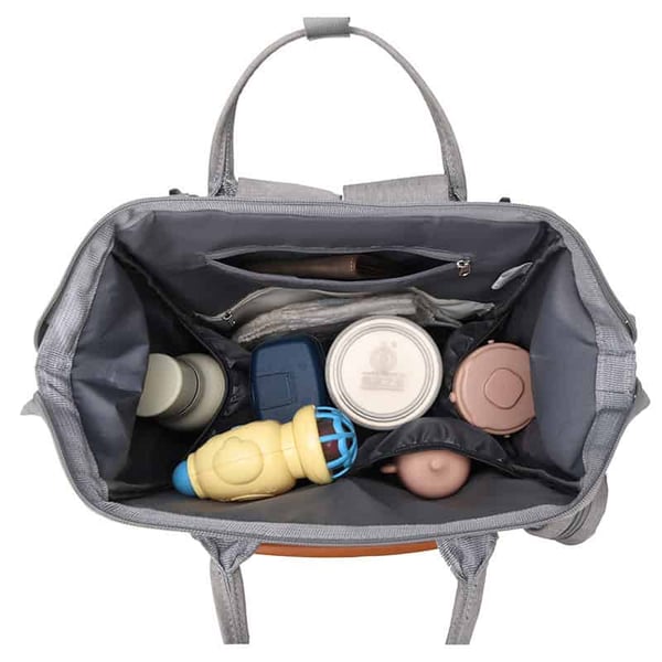 Diaper Backpack with Small Pacifier Bag & Reflective Strip 6 Diaper Backpack with Small Pacifier Bag & Reflective Strip - Image 5