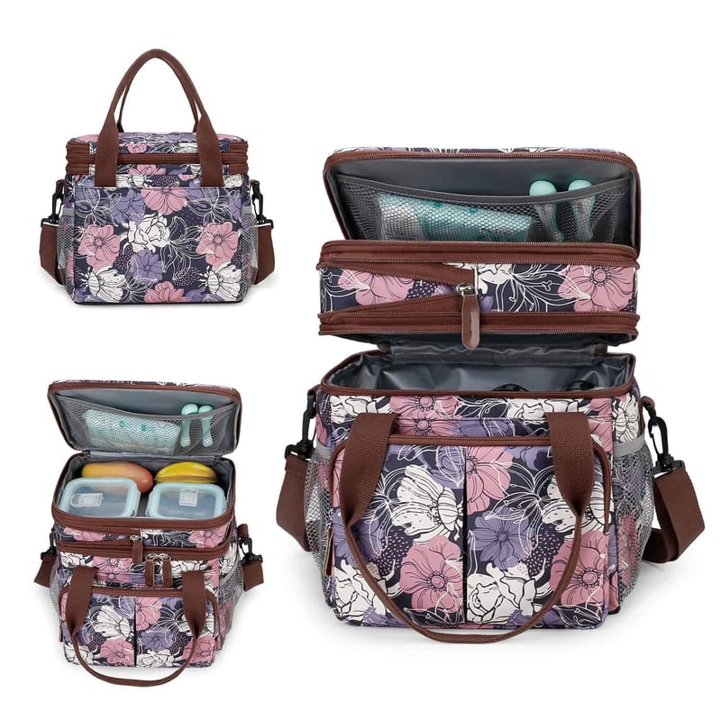 Double Layer Expandable Lunch Box